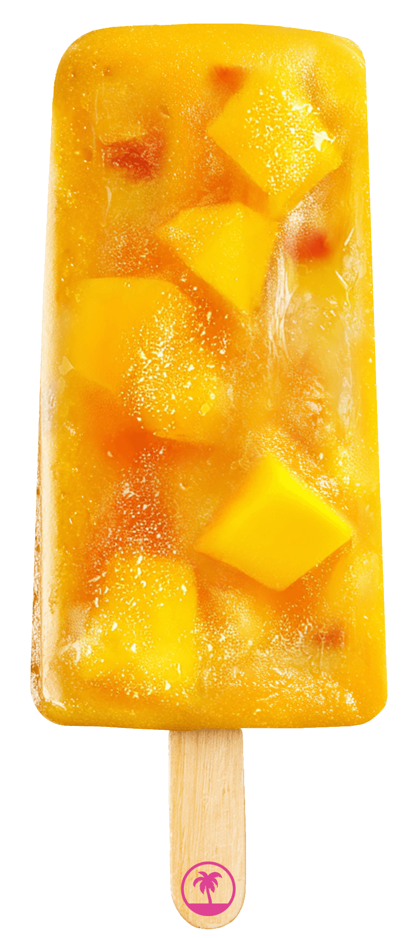 Paleta de proteína Mango